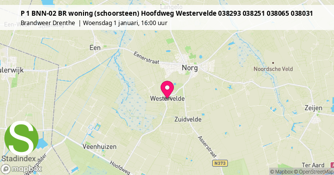 P 1 BNN-02 BR woning (schoorsteen) Hoofdweg Westervelde 038293 038251 038065 038031