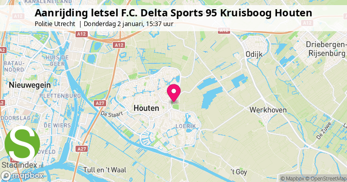 Aanrijding letsel F.C. Delta Sports 95 Kruisboog Houten