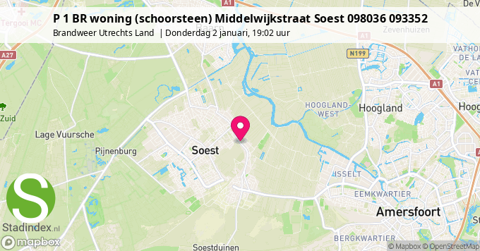 P 1 BR woning (schoorsteen) Middelwijkstraat Soest 098036 093352