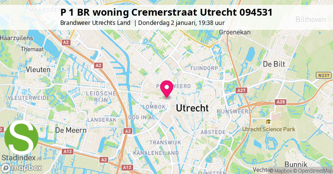 P 1 BR woning Cremerstraat Utrecht 094531