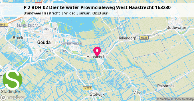 P 2 BDH-02 Dier te water Provincialeweg West Haastrecht 163230