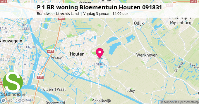 P 1 BR woning Bloementuin Houten 091831