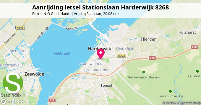 Aanrijding letsel Stationslaan Harderwijk 8268