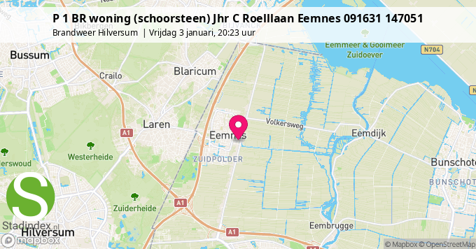 P 1 BR woning (schoorsteen) Jhr C Roelllaan Eemnes 091631 147051