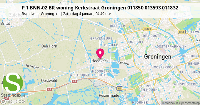 P 1 BNN-02 BR woning Kerkstraat Groningen 011850 013593 011832