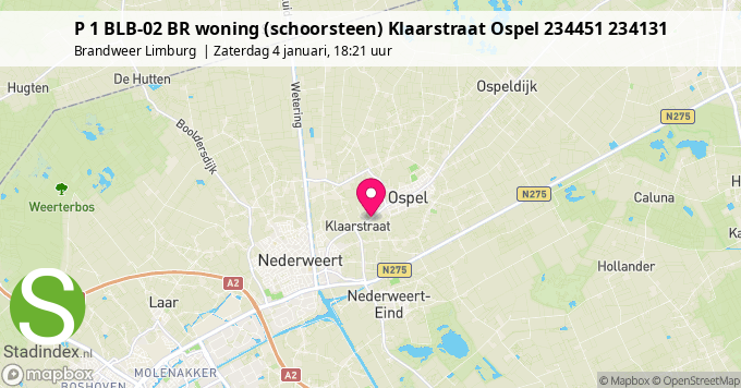 P 1 BLB-02 BR woning (schoorsteen) Klaarstraat Ospel 234451 234131