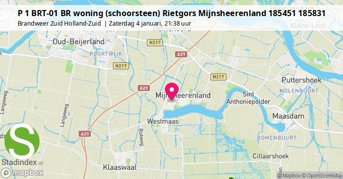 P 1 BRT-01 BR woning (schoorsteen) Rietgors Mijnsheerenland 185451 185831