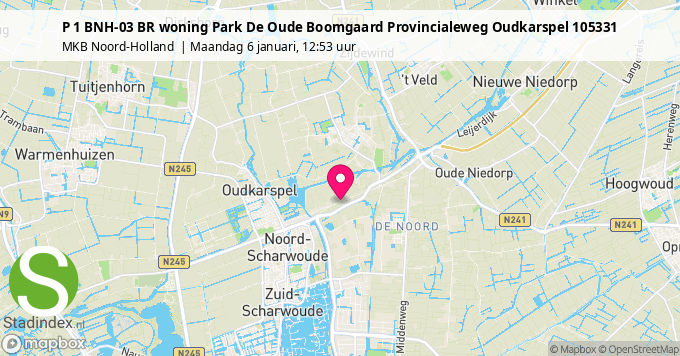 P 1 BNH-03 BR woning Park De Oude Boomgaard Provincialeweg Oudkarspel 105331