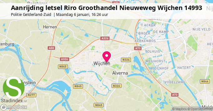 Aanrijding letsel Riro Groothandel Nieuweweg Wijchen 14993