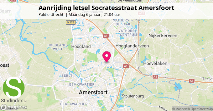 Aanrijding letsel Socratesstraat Amersfoort