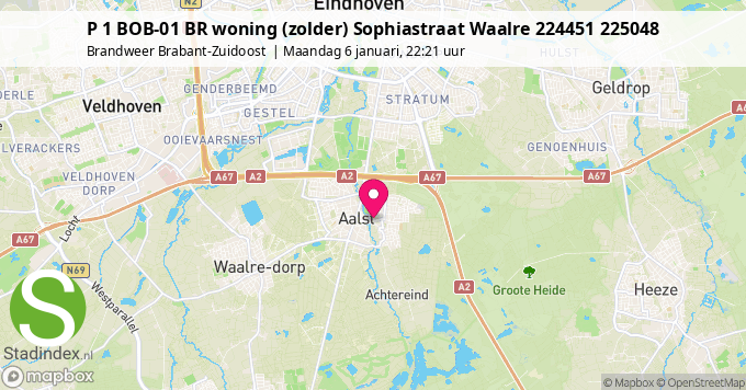 P 1 BOB-01 BR woning (zolder) Sophiastraat Waalre 224451 225048