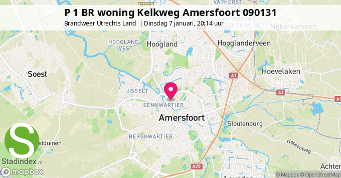 P 1 BR woning Kelkweg Amersfoort 090131