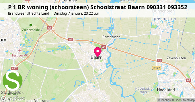 P 1 BR woning (schoorsteen) Schoolstraat Baarn 090331 093352