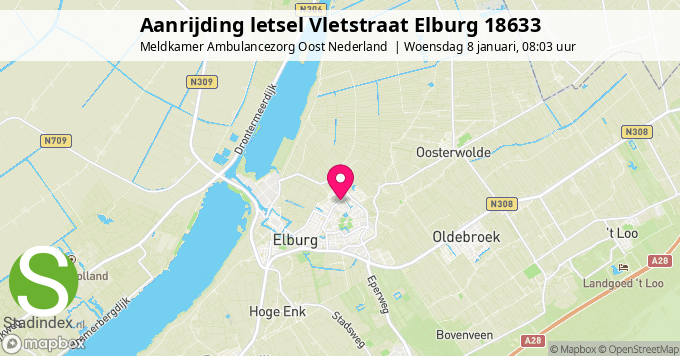 Aanrijding letsel Vletstraat Elburg 18633