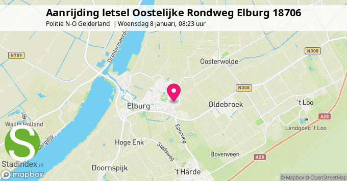 Aanrijding letsel Oostelijke Rondweg Elburg 18706