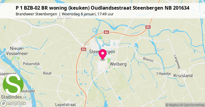 P 1 BZB-02 BR woning (keuken) Oudlandsestraat Steenbergen NB 201634