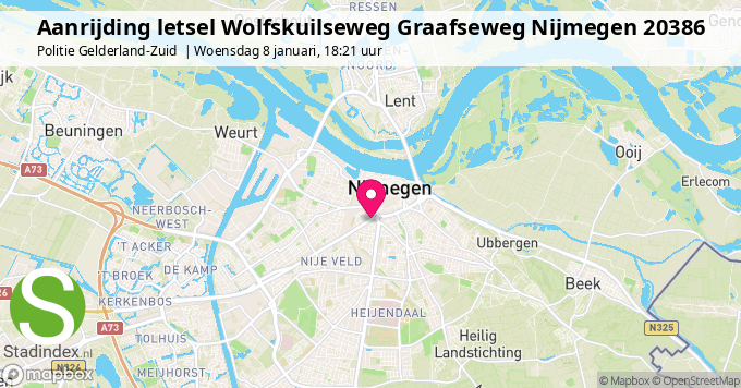 Aanrijding letsel Wolfskuilseweg Graafseweg Nijmegen 20386