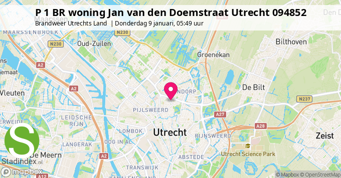 P 1 BR woning Jan van den Doemstraat Utrecht 094852