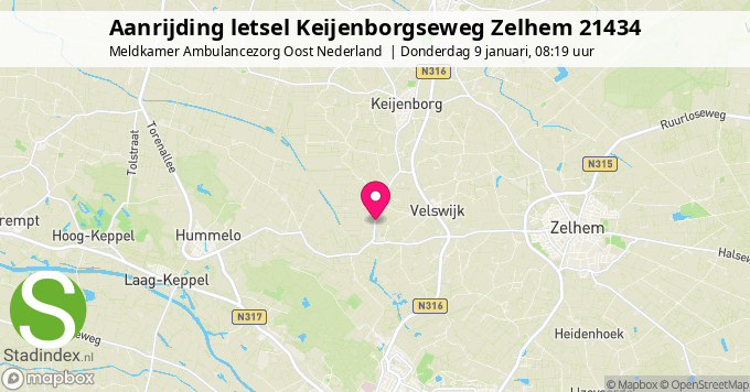 Aanrijding letsel Keijenborgseweg Zelhem 21434