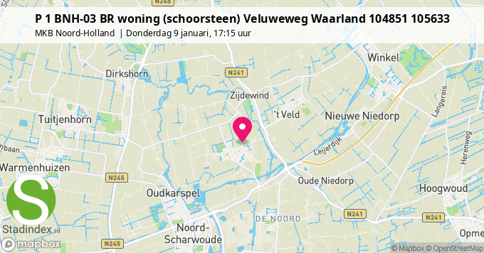 P 1 BNH-03 BR woning (schoorsteen) Veluweweg Waarland 104851 105633