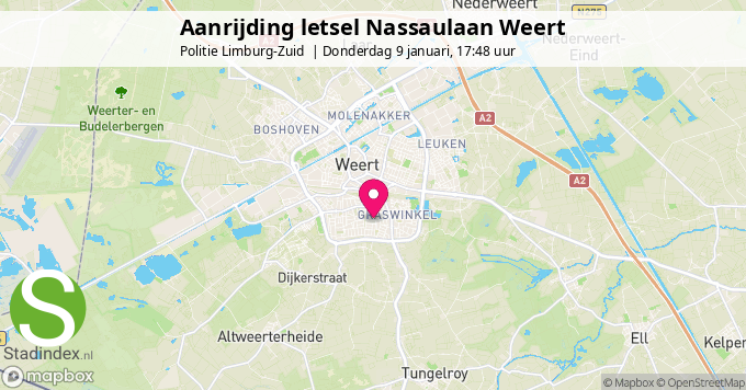 Aanrijding letsel Nassaulaan Weert