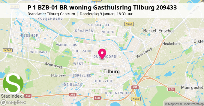 P 1 BZB-01 BR woning Gasthuisring Tilburg 209433