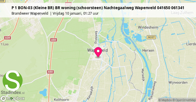 P 1 BON-03 (Kleine BR) BR woning (schoorsteen) Nachtegaalweg Wapenveld 041650 061341