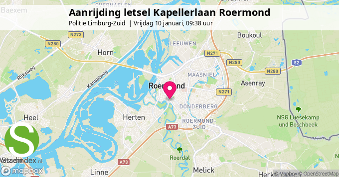 Aanrijding letsel Kapellerlaan Roermond