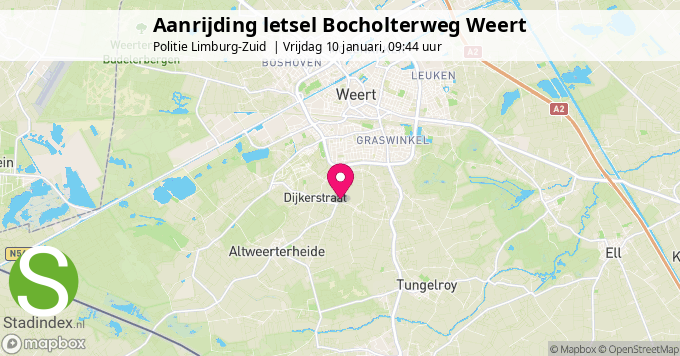 Aanrijding letsel Bocholterweg Weert