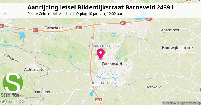 Aanrijding letsel Bilderdijkstraat Barneveld 24391