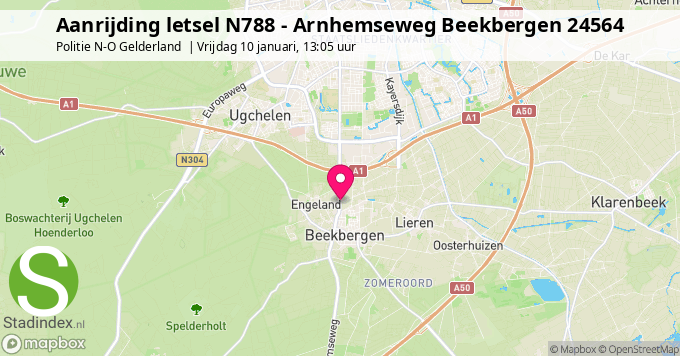 Aanrijding letsel N788 - Arnhemseweg Beekbergen 24564