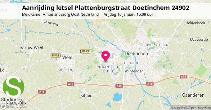 Aanrijding letsel Plattenburgstraat Doetinchem 24902