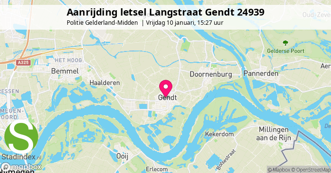 Aanrijding letsel Langstraat Gendt 24939