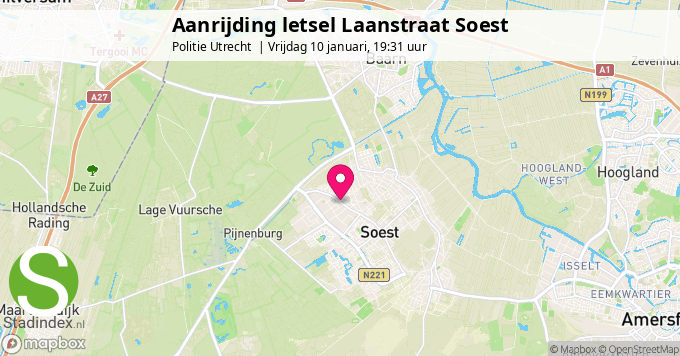 Aanrijding letsel Laanstraat Soest