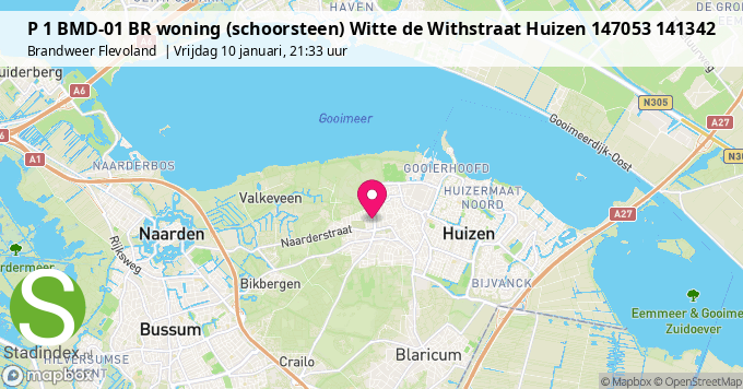 P 1 BMD-01 BR woning (schoorsteen) Witte de Withstraat Huizen 147053 141342