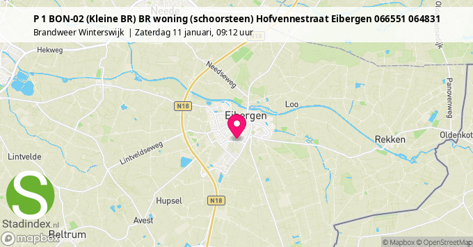 P 1 BON-02 (Kleine BR) BR woning (schoorsteen) Hofvennestraat Eibergen 066551 064831