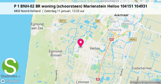 P 1 BNH-02 BR woning (schoorsteen) Marienstein Heiloo 104151 104931