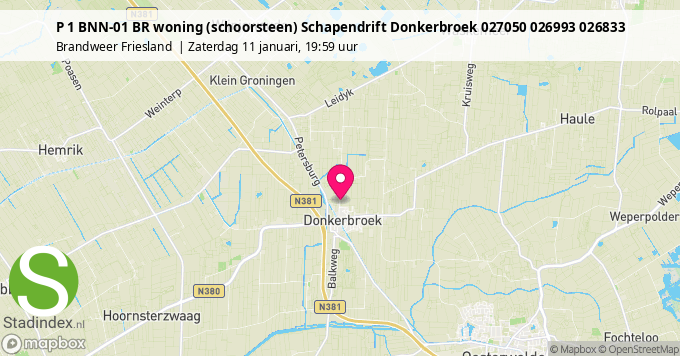 P 1 BNN-01 BR woning (schoorsteen) Schapendrift Donkerbroek 027050 026993 026833