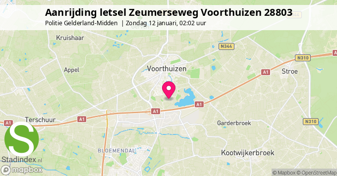 Aanrijding letsel Zeumerseweg Voorthuizen 28803