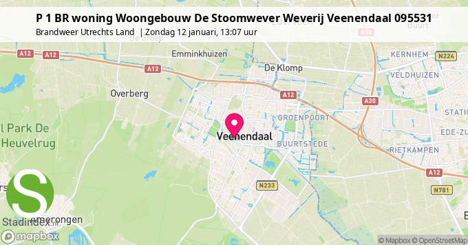 P 1 BR woning Woongebouw De Stoomwever Weverij Veenendaal 095531