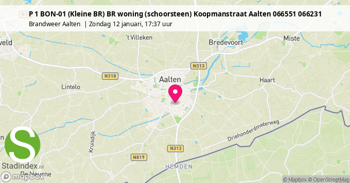 P 1 BON-01 (Kleine BR) BR woning (schoorsteen) Koopmanstraat Aalten 066551 066231