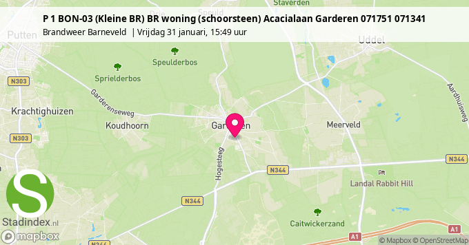 P 1 BON-03 (Kleine BR) BR woning (schoorsteen) Acacialaan Garderen 071751 071341