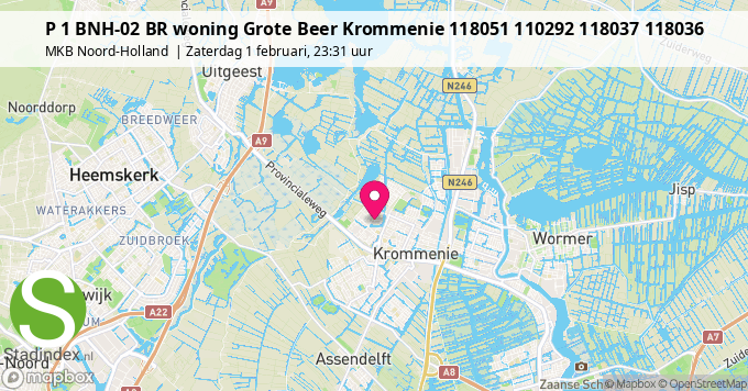 P 1 BNH-02 BR woning Grote Beer Krommenie 118051 110292 118037 118036