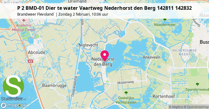 P 2 BMD-01 Dier te water Vaartweg Nederhorst den Berg 142811 142832