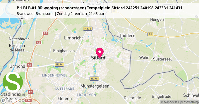 P 1 BLB-01 BR woning (schoorsteen) Tempelplein Sittard 242251 240198 243331 241431