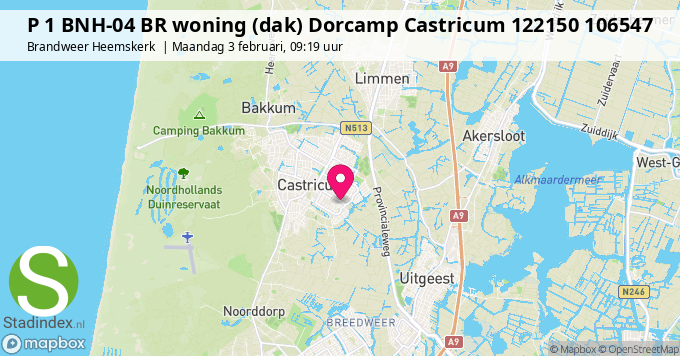 P 1 BNH-04 BR woning (dak) Dorcamp Castricum 122150 106547