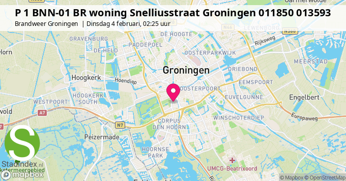 P 1 BNN-01 BR woning Snelliusstraat Groningen 011850 013593