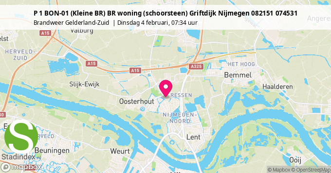 P 1 BON-01 (Kleine BR) BR woning (schoorsteen) Griftdijk Nijmegen 082151 074531