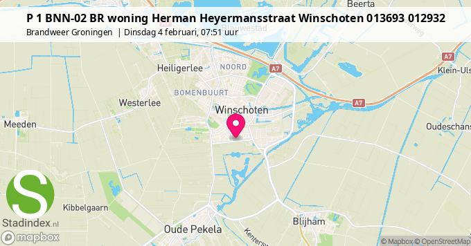 P 1 BNN-02 BR woning Herman Heyermansstraat Winschoten 013693 012932