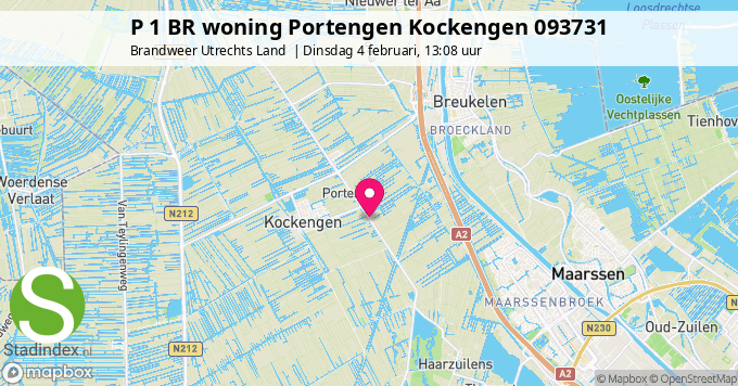 P 1 BR woning Portengen Kockengen 093731